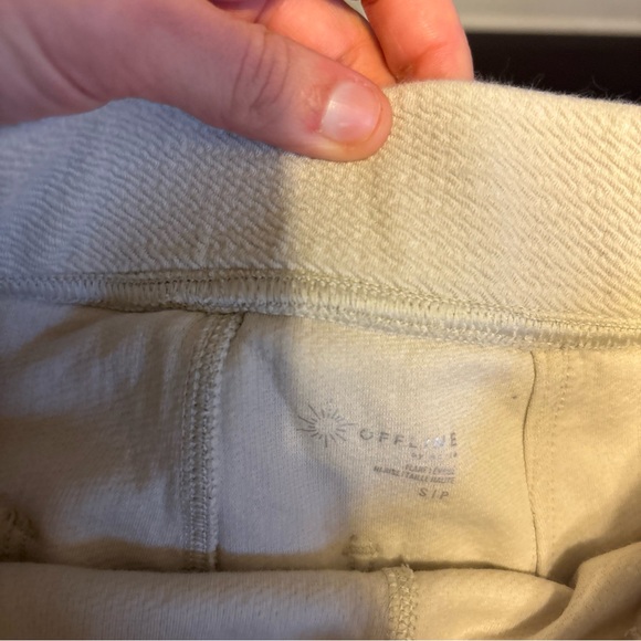 Women’s Cream Flare Bottoms - Picture 2 of 3